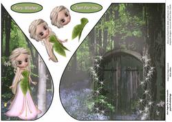 Fairy Wishes Tear Drop Sheet