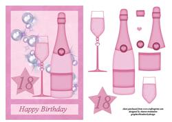 Happy Birthday 18 Step by Step