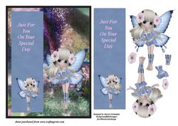 Fairy Step by Step with Bookmark