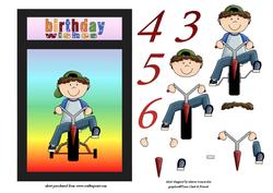 Birthday Wishes Age 3,4,5,6 Step by Step