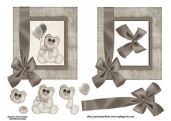 Teddy in Frame Step by Step