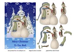Merry Christmas to You Both Step by Step