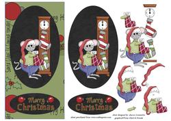 Christmas Mouse Step by Step
