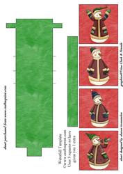 Snowman Waterfall Sheet