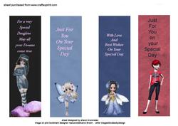 Girls Bookmarks