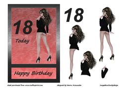 18 Today Cheeky Girl Step by Step