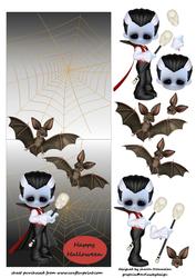 Dracula Over the Edge Sheet