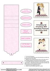 To the Bride and Groom Waterfall Sheet