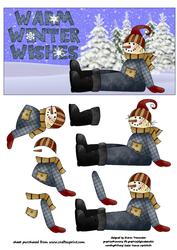 Warm Winter Wishes Step by Step