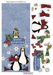 Winter Wonderland Over the Edge Sheet