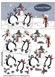 Snowman & Friends Step by Step