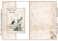 Sympathy Fold Back Sheet