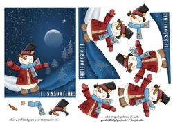 It's Snowtime Step by Step