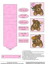 Teddy Bear Wishes Waterfall Sheet
