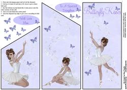 Butterfly Kisses Cascade Sheet
