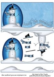 Frosty the Snowman Step by Step