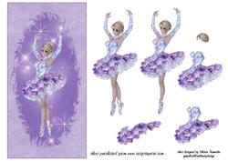 Elegant Ballerina Step by Step
