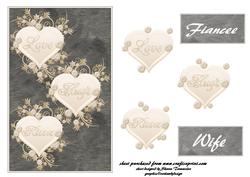 Love,hugs,kisses Step by Step