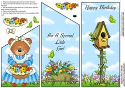 Special Little Girl Cascade Sheet