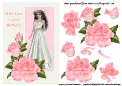 Beauty and Flowers Step by Step