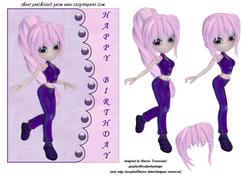 Little Punk Birthday Step by Step