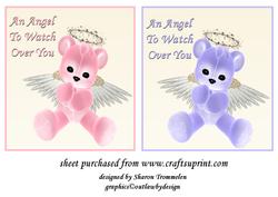 Two Little Ange Toppers