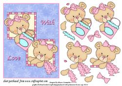 Love Shopping Teddies Step by Step