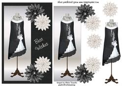 Vintage Style Black Dress Step by Step
