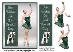 Ballerina Wishes Step by Step with Bookmark