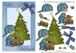 Merry Christmas Countryboy Step by Step