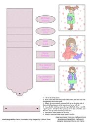 Three Little Girls Waterfall Sheet