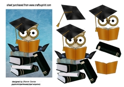male graduation owl step by step