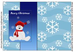 Beary Christmas Fold Back
