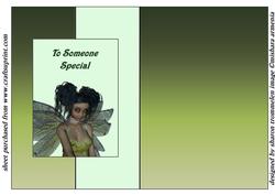 Someone Special Fairy Fold Back