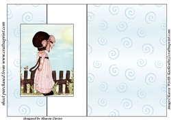 Lil doll summer sun fold back sheet