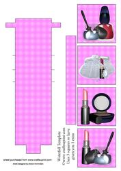 Girly Birthday Waterfall Sheet