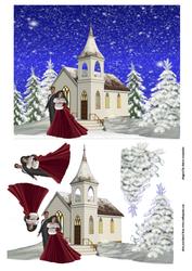Winter Stroll Step by Step