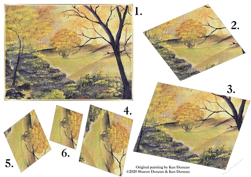 On His Travels - Twisted stacker - Scenic View - Autumn Walk