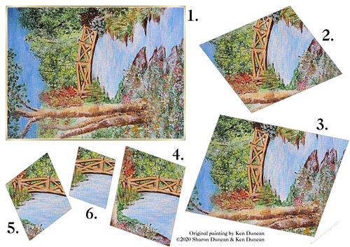 On His Travels - Twisted stacker - Scenic View - Summer Bridge