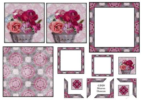 Flowerpot Toppers and Accessories - Sheet 1