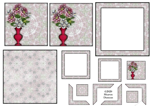 Flowerpot Toppers and Accessories - Sheet 3