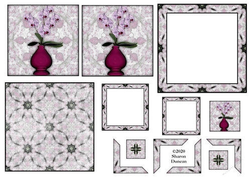 Flowerpot Toppers and Accessories - Sheet 5