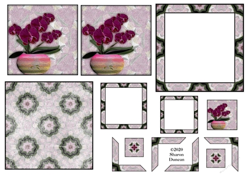 Flowerpot Toppers and Accessories - Sheet 6