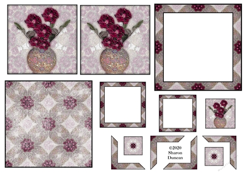 Flowerpot Toppers and Accessories - Sheet 10