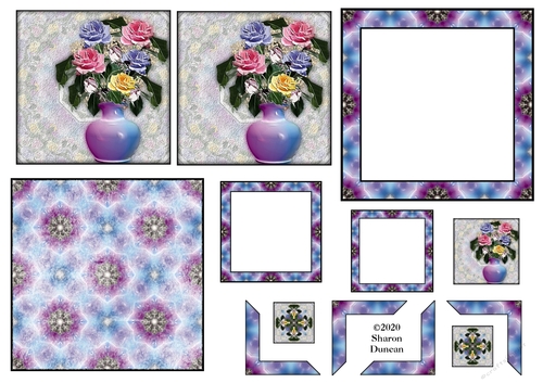 Flowerpot Toppers and Accessories - Sheet 12