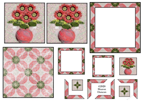 Flowerpot Toppers and Accessories - Sheet 14