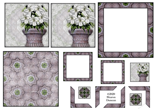 Flowerpot Toppers and Accessories - Sheet 16