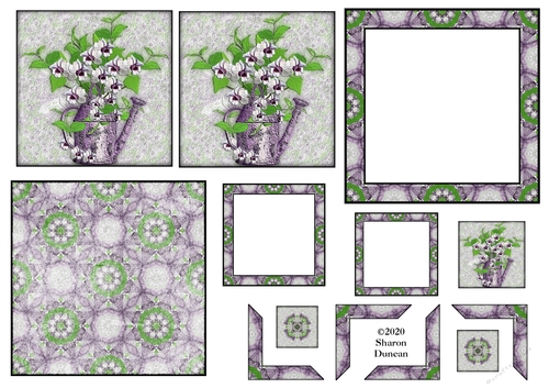 Flowerpot Toppers and Accessories - Sheet 17