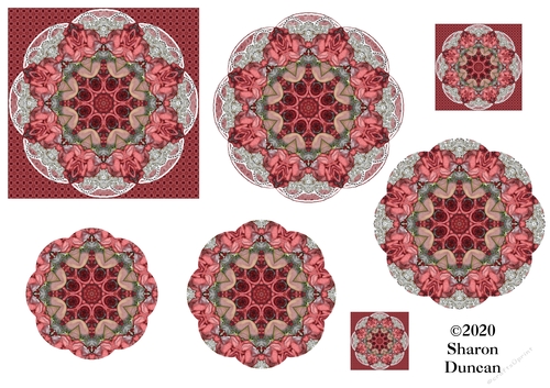 Doily Layered Toppers - Sheet 2