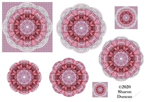 Doily Layered Toppers - Sheet 4